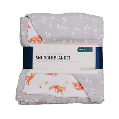 Fox Tales + Prairie Oh So Soft Snuggle Blanket - Bebe au Lait