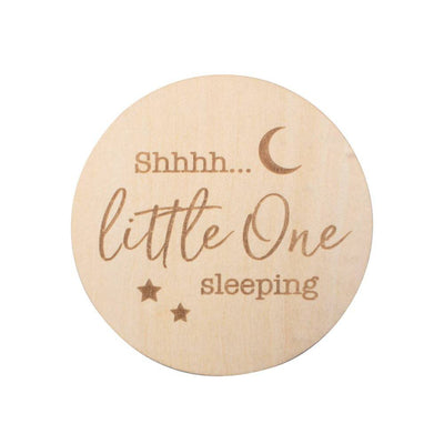 Little One Sleeping Milestone Moments Disc - Milestone Moments - Bebe au Lait