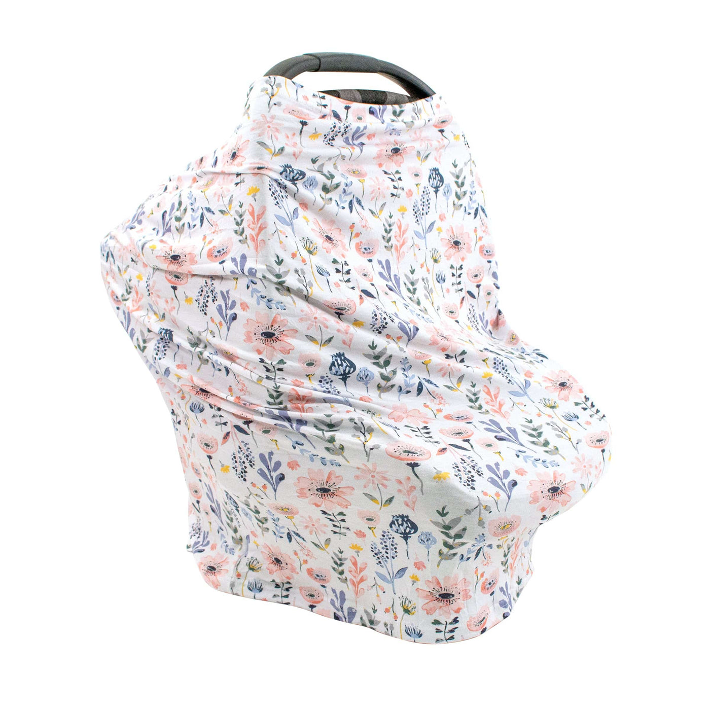 Poppies Floral 5-in-1 Multi-Use Nursing Cover - 5 in 1 - Bebe au Lait