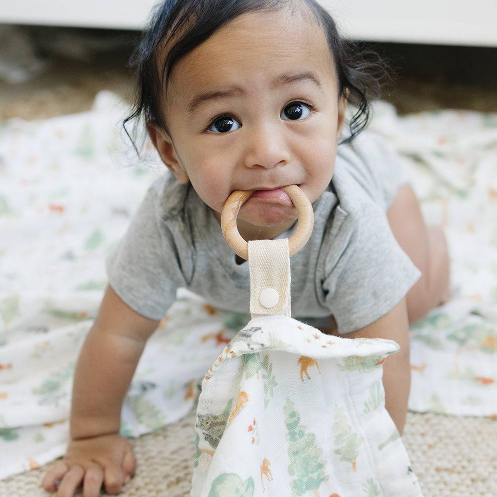 Teether blanket hot sale