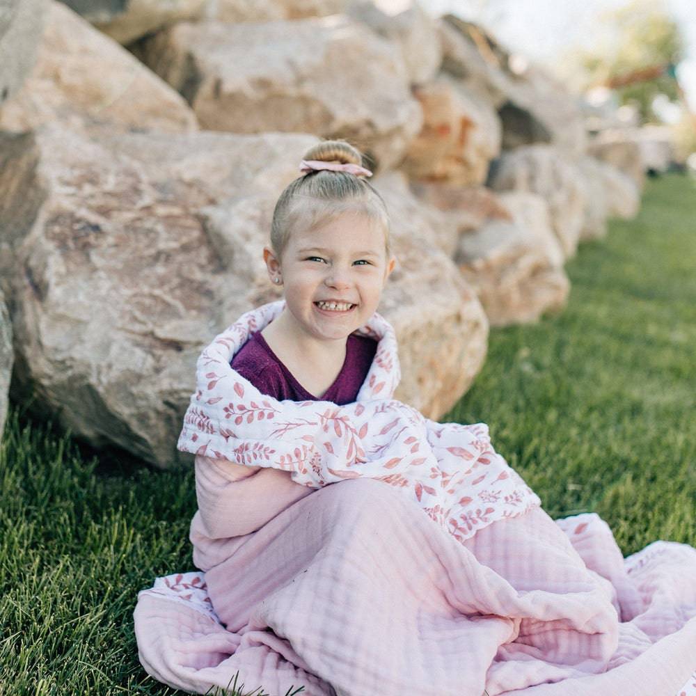 Pink snuggle blanket clearance