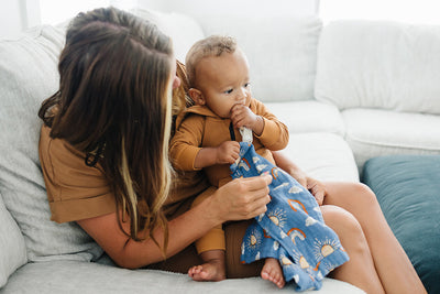 Soothing Sensations: An ode to Bebe au Lait's Teether Blanket.
