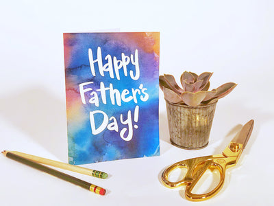 Celebrate Dad with our free, downloadable Father's Day card!