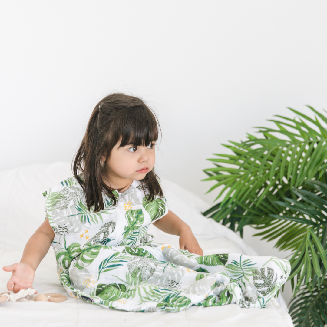 Rainforest Classic Muslin Bedtime Sleeper - Bebe au Lait