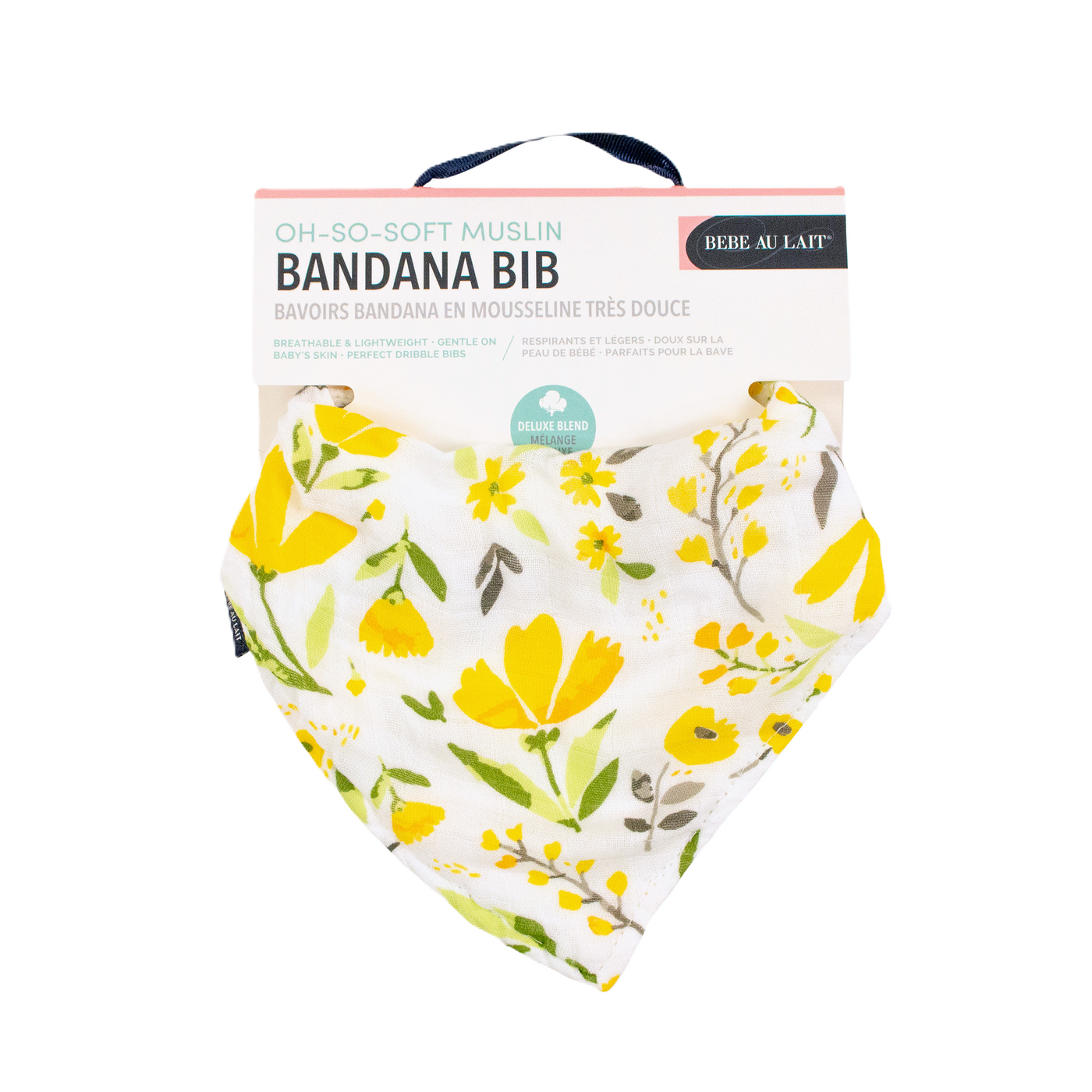 Royal Garden Oh So Soft Muslin Bandana Bib - Bebe au Lait