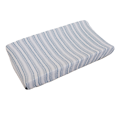 Western Stripe Classic Muslin Changing Pad Cover - Bebe au Lait