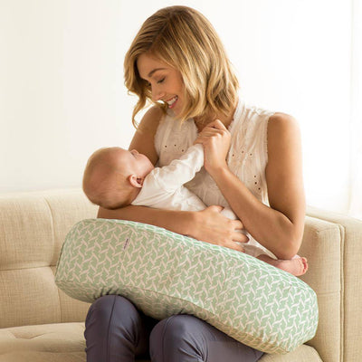 Agave Premium Style Cotton Nursing Pillow Slipcover - Nursing Pillow Slipcover - Bebe au Lait