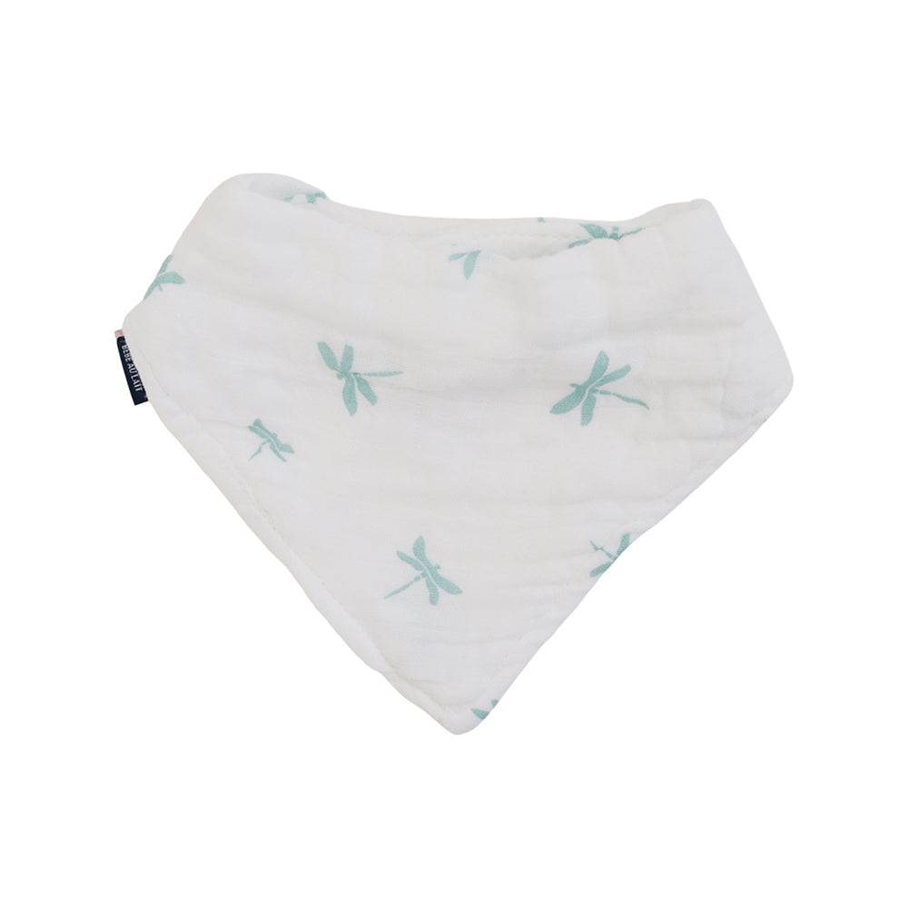 Dragonfly Oh-So-Soft Muslin Bandana Bib - Bib - Bebe au Lait