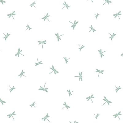 Dragonfly Oh-So-Soft Muslin Crib Sheet - Crib Sheet - Bebe au Lait