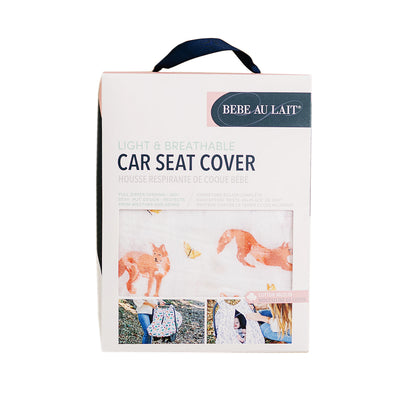 Fox Tales Car Seat Cover - Bebe au Lait