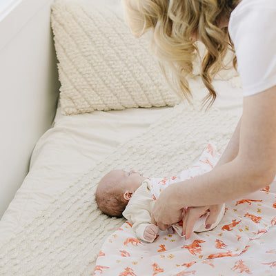 Fox Tales + Prairie Oh So Soft Muslin Swaddle Blanket Set - Bebe au Lait