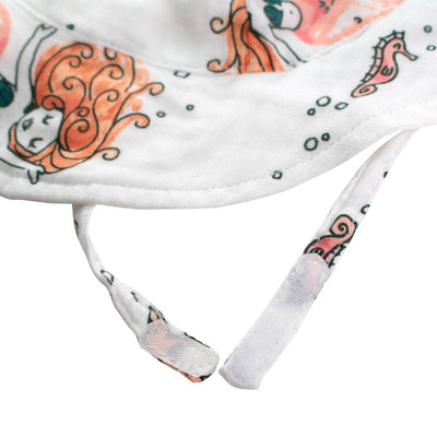 Mermaids Oh-So-Soft Muslin Sun Hat - Sun Hat - Bebe au Lait