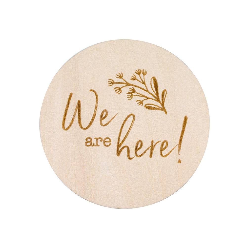 We are Here Milestone Moments Disc - Milestone Moments - Bebe au Lait