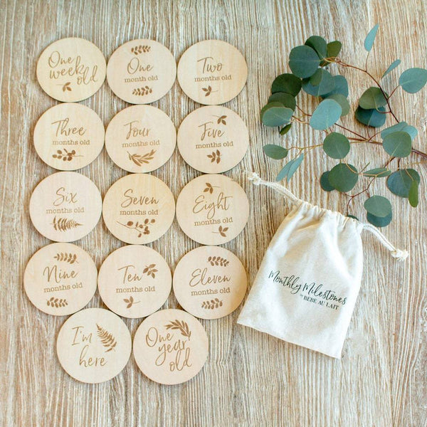 Monthly Milestone Moments Set - Milestone Moments - Bebe au Lait