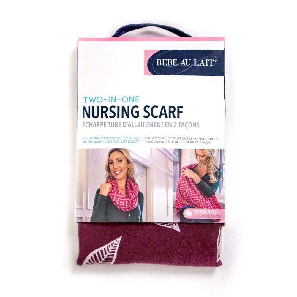 Plum Jersey Nursing Scarf - Nursing Scarf - Bebe au Lait