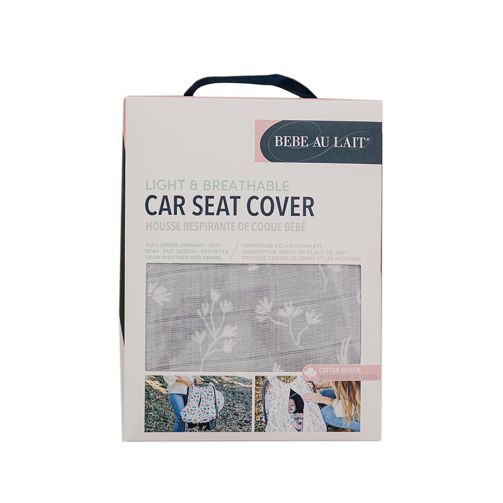 Prairie Car Seat Cover - Bebe au Lait