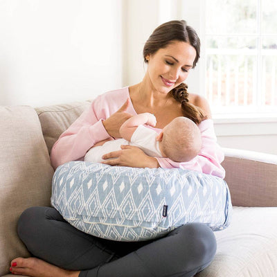 Belize Premium Style Cotton Nursing Pillow Slipcover - Nursing Pillow Slipcover - Bebe au Lait