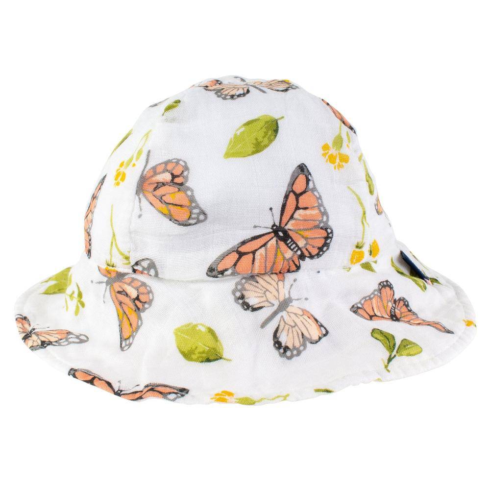 Butterfly Oh-So-Soft Muslin Sun Hat - Sun Hat - Bebe au Lait