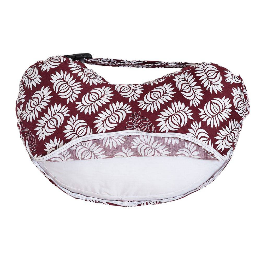 Camille Premium Style Cotton Nursing Pillow Slipcover - Nursing Pillow Slipcover - Bebe au Lait