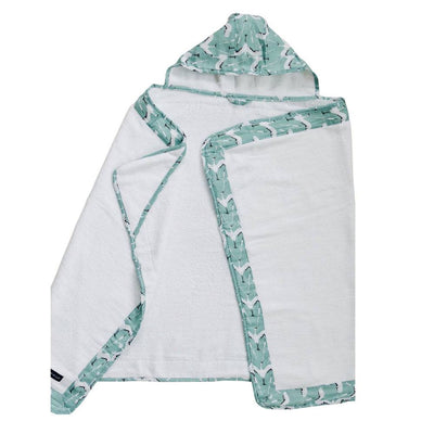 Crane Toddler Hooded Towel - Hooded Towel - Bebe au Lait