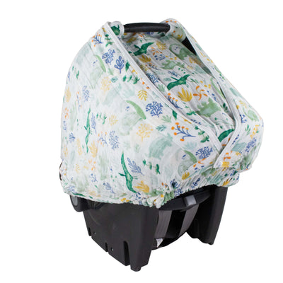 Dino Roar Car Seat Cover - Car Seat Cover - Bebe au Lait