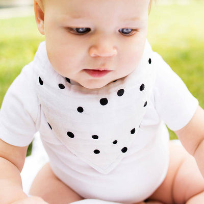 Dottie Oh-So-Soft Muslin Bandana Bib - Bib - Bebe au Lait