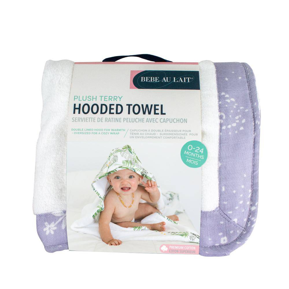 Fairy Dust Baby Hooded Towel - Hooded Towel - Bebe au Lait