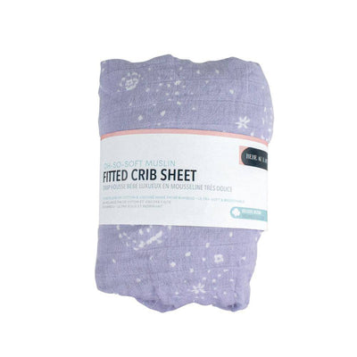 Fairy Dust Oh-So-Soft Muslin Crib Sheet - Crib Sheet - Bebe au Lait