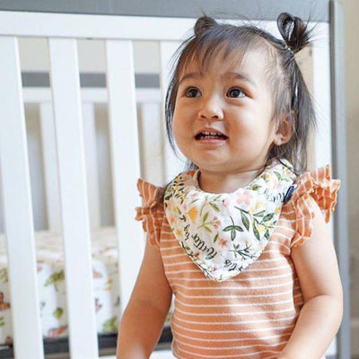 Flutterby Oh-So-Soft Muslin Bandana Bib - Bib - Bebe au Lait