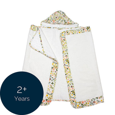 Flutterby Toddler Hooded Towel - Hooded Towel - Bebe au Lait