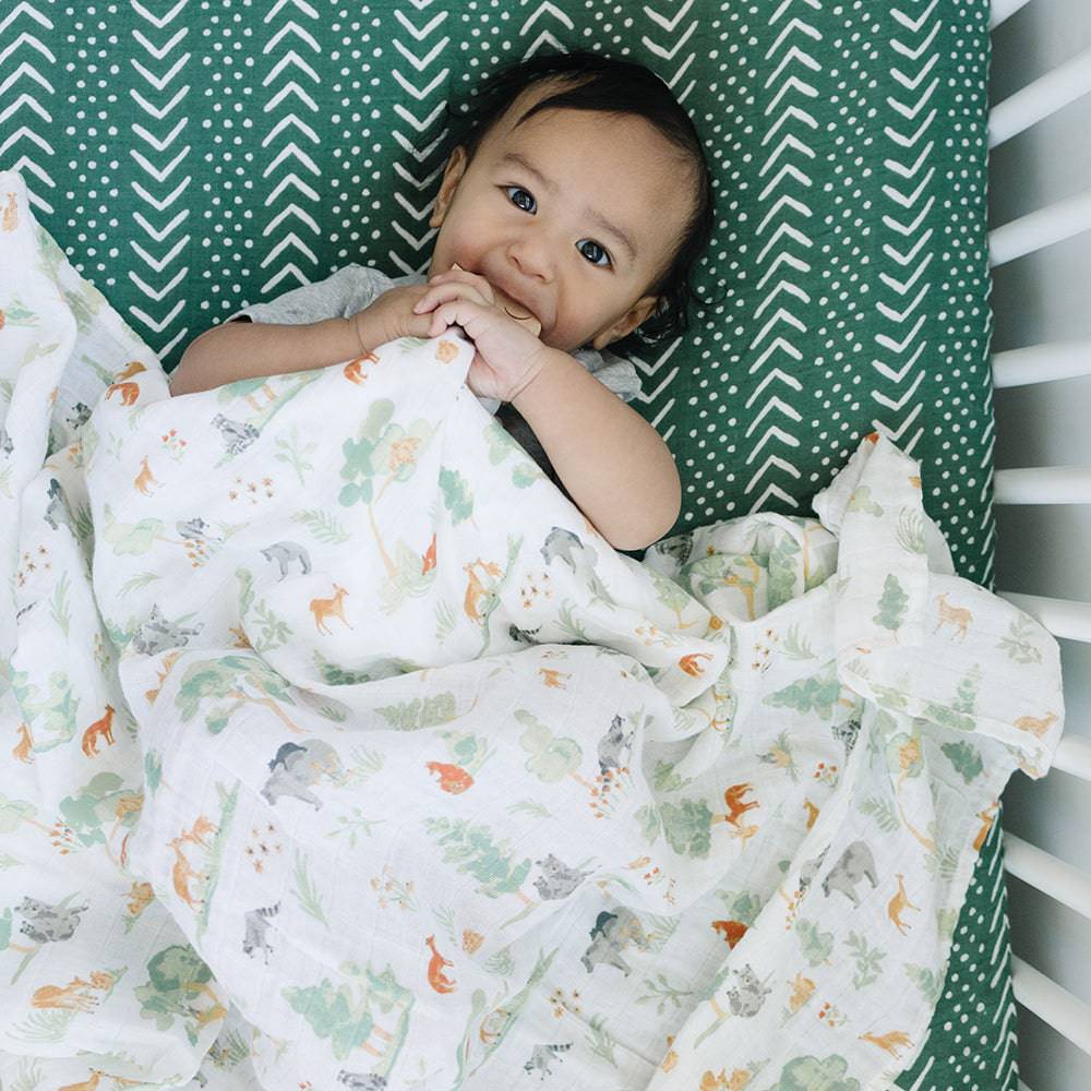 Muslin blanket in crib cheap