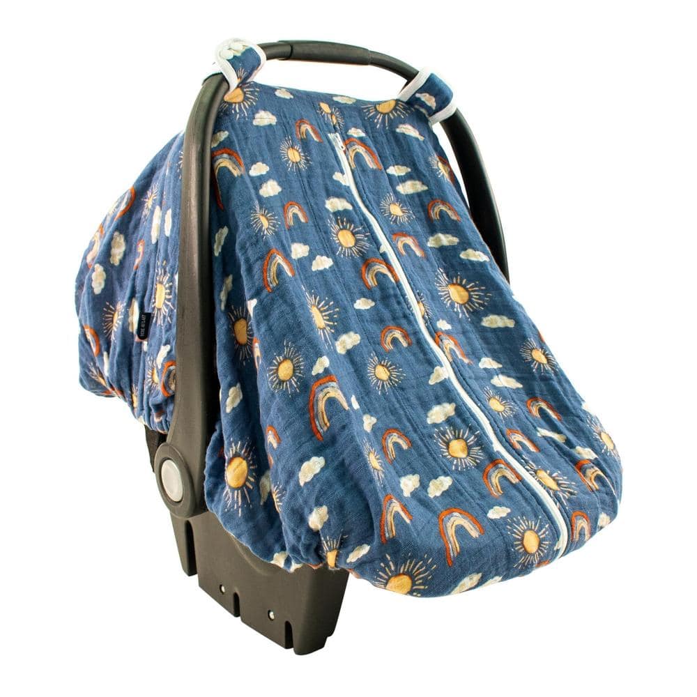 Hello Sunshine Car Seat Cover - Car Seat Cover - Bebe au Lait