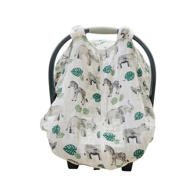 Jungle Car Seat Cover - Car Seat Cover - Bebe au Lait