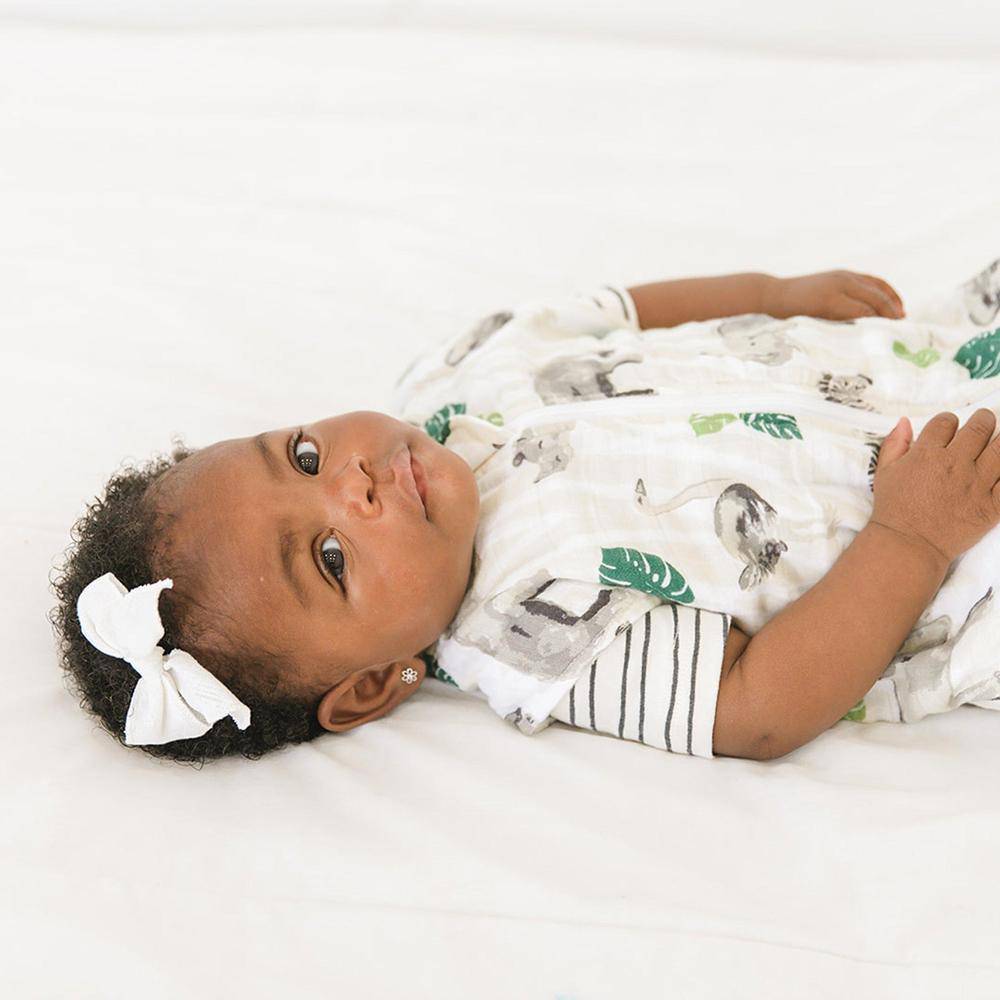 Jungle Classic Muslin Bedtime Sleeper - Bedtime Sleeper - Bebe au Lait