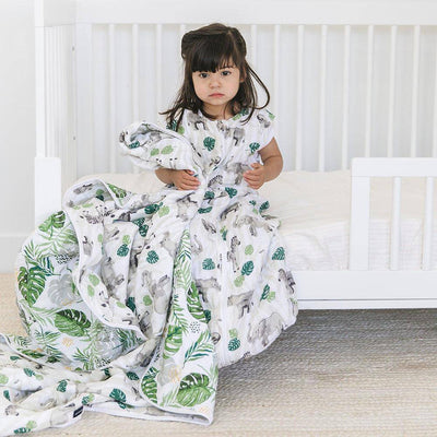 Jungle Classic Muslin Bedtime Sleeper - Bedtime Sleeper - Bebe au Lait