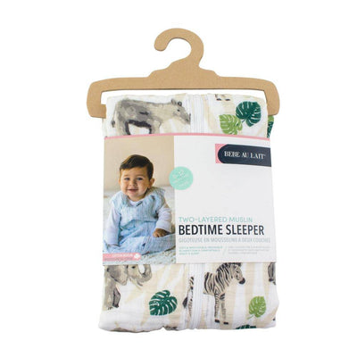 Jungle Classic Muslin Bedtime Sleeper - Bedtime Sleeper - Bebe au Lait