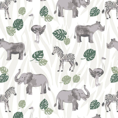 Jungle Classic Muslin Changing Pad Cover - Changing Pad Cover - Bebe au Lait