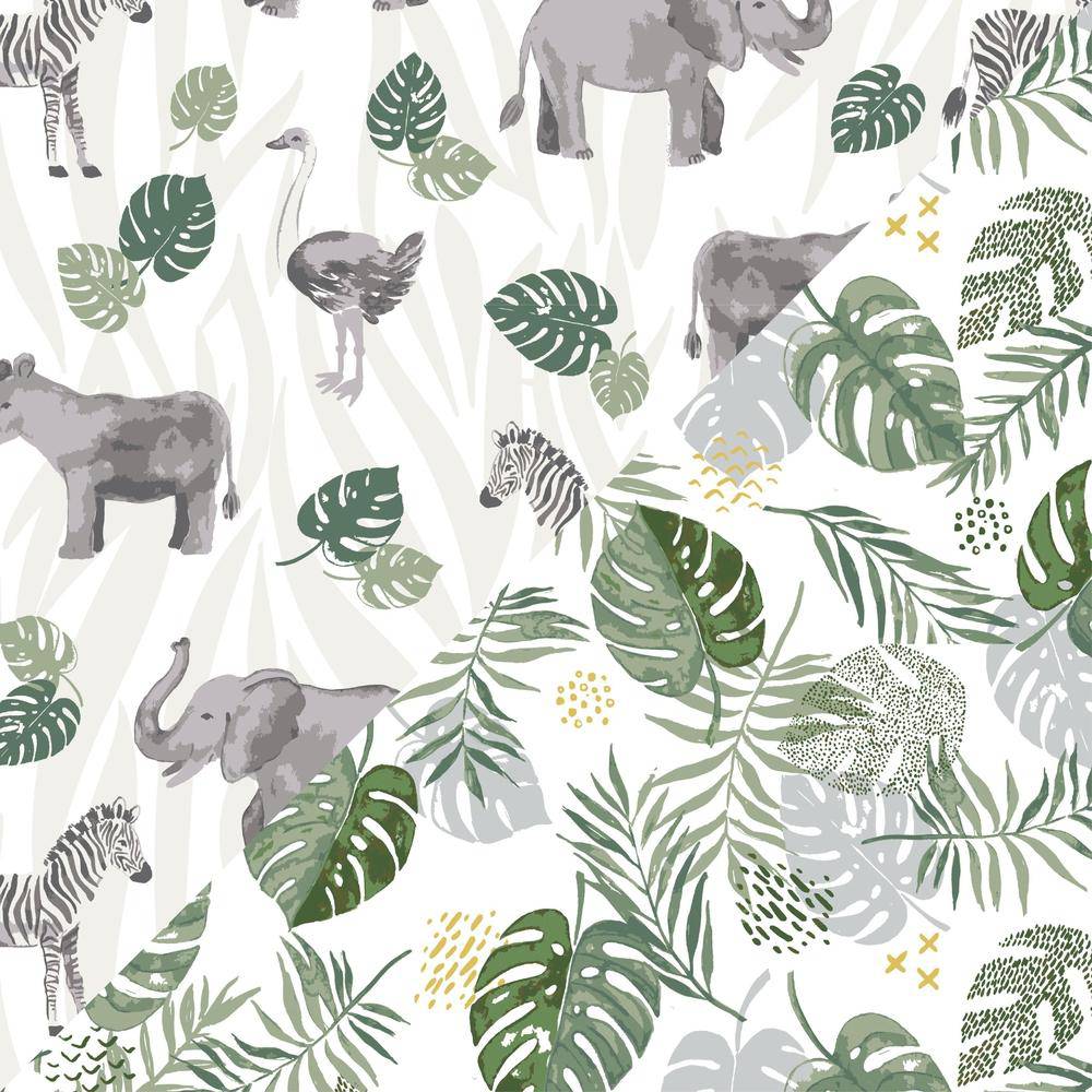 Jungle + Rainforest Classic Muslin Swaddle Blanket Set - Swaddle Blanket - Bebe au Lait