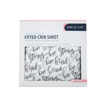 Just Be Crib Sheet - Crib Sheet - Bebe au Lait