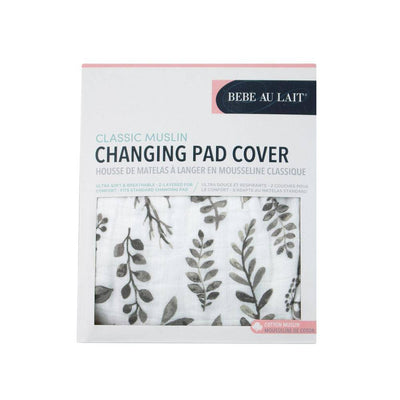 Leaves Changing Pad Cover - Changing Pad Cover - Bebe au Lait