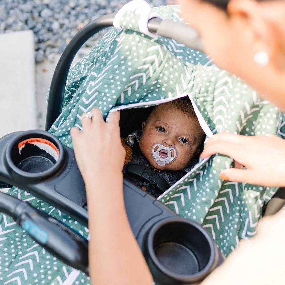 Mudcloth Car Seat Cover Bebe au Lait
