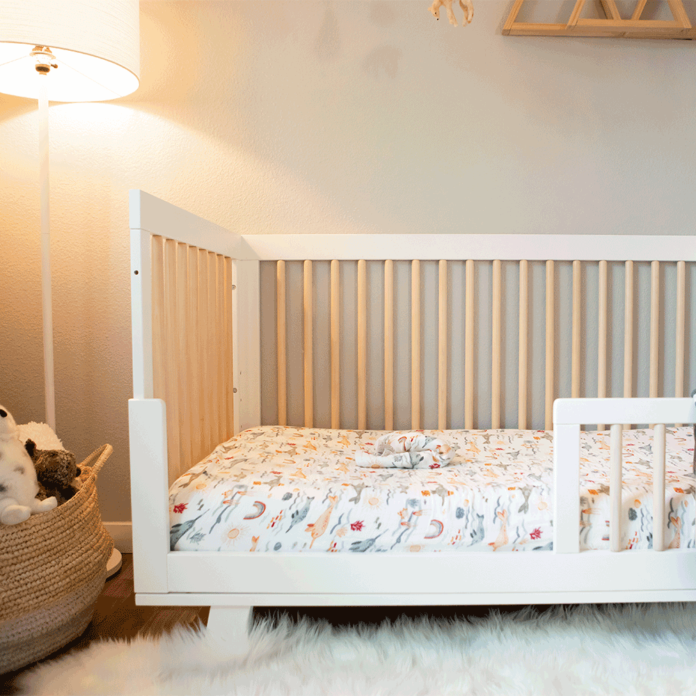 Narwhal Crib Sheet - Crib Sheet - Bebe au Lait