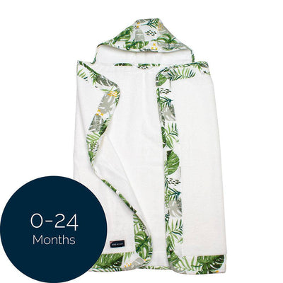 Rainforest Baby Hooded Towel - Hooded Towel - Bebe au Lait