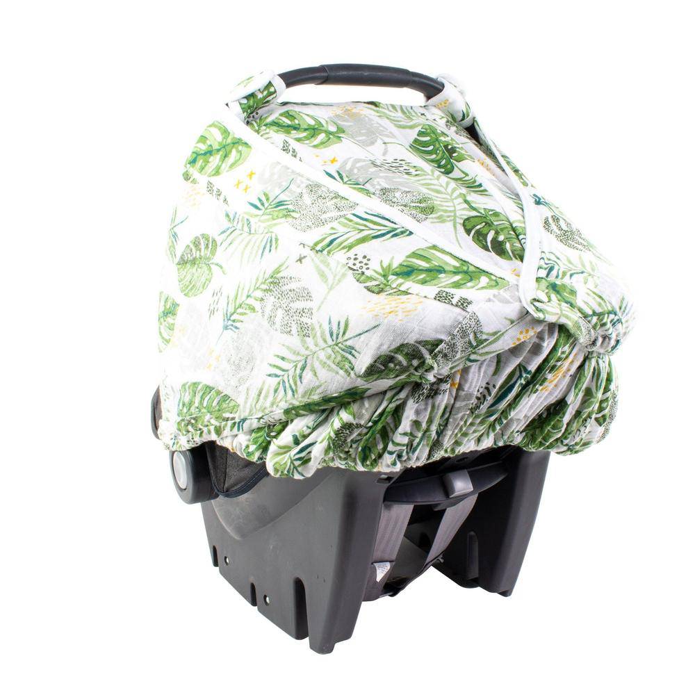 Little unicorn cotton muslin car seat canopy clearance