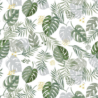 Rainforest Classic Muslin Crib Sheet - Crib Sheet - Bebe au Lait