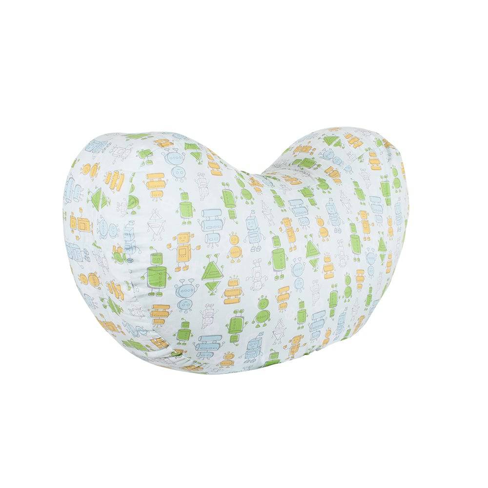 Robots Classic Style Cotton Nursing Pillow Slipcover - Nursing Pillow Slipcover - Bebe au Lait