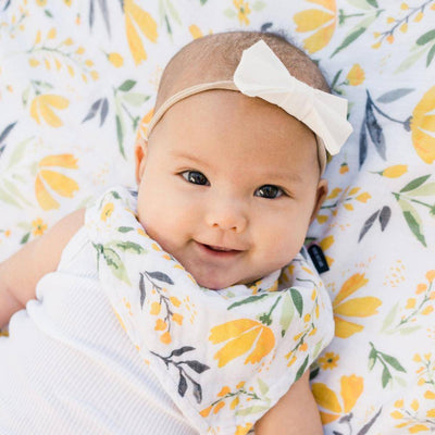 Royal Garden Oh-So-Soft Muslin Bandana Bib - Bib - Bebe au Lait