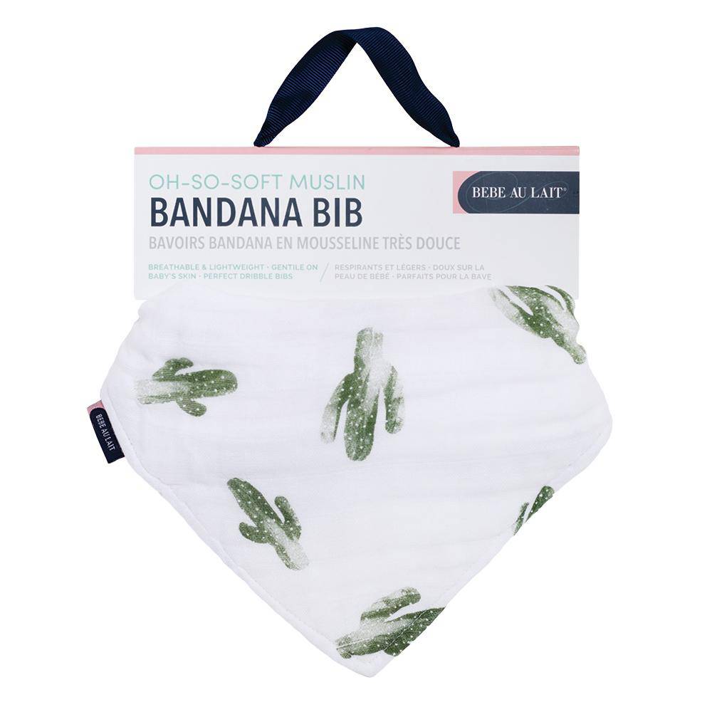 Saguaro Oh-So-Soft Muslin Bandana Bib - Bib - Bebe au Lait