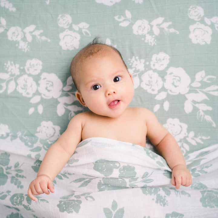 Vintage floral crib bedding on sale