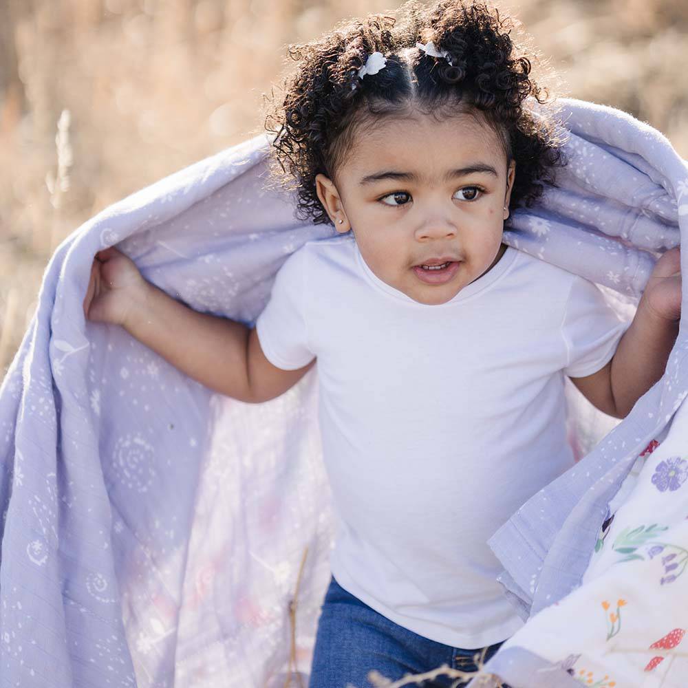 Woodland Fairy Fairy Dust Oh So Soft Muslin Super Snuggle Blanket